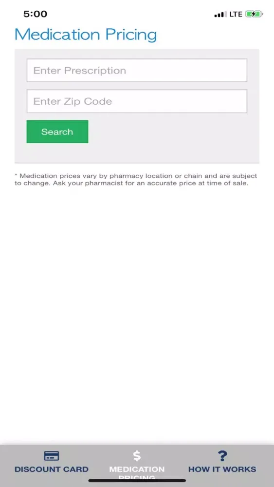 Captures d'écran de Illinois Rx Card