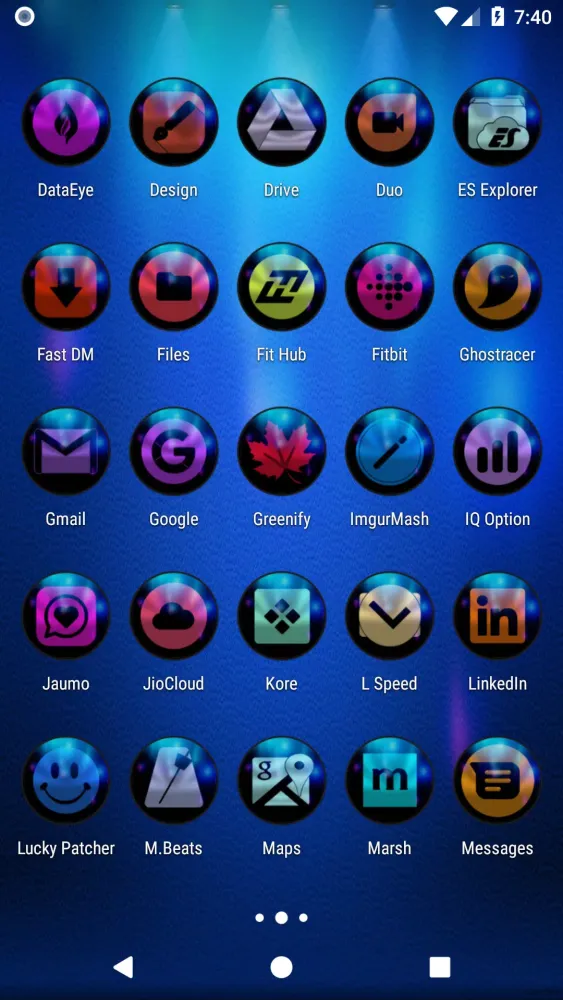 Screenshot di Colorful Pixl Icon Pack
