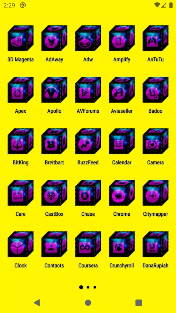 3D Magenta Screenshots