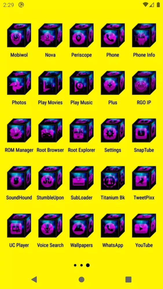 3D Magenta Screenshots