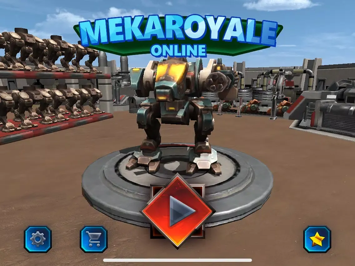 MekaRoyale Online iPad  Screenshots