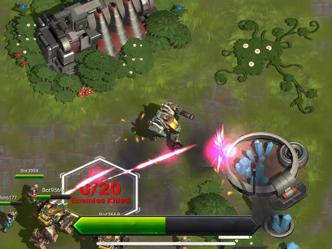 MekaRoyale Online iPad  Screenshots
