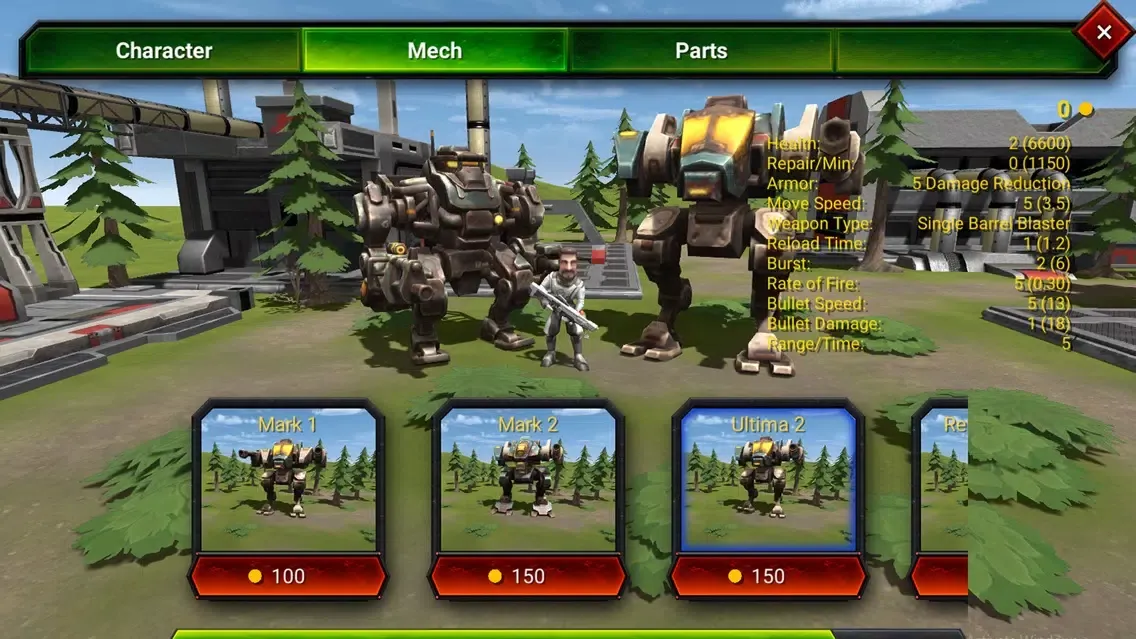 MekaRoyale Online Screenshots