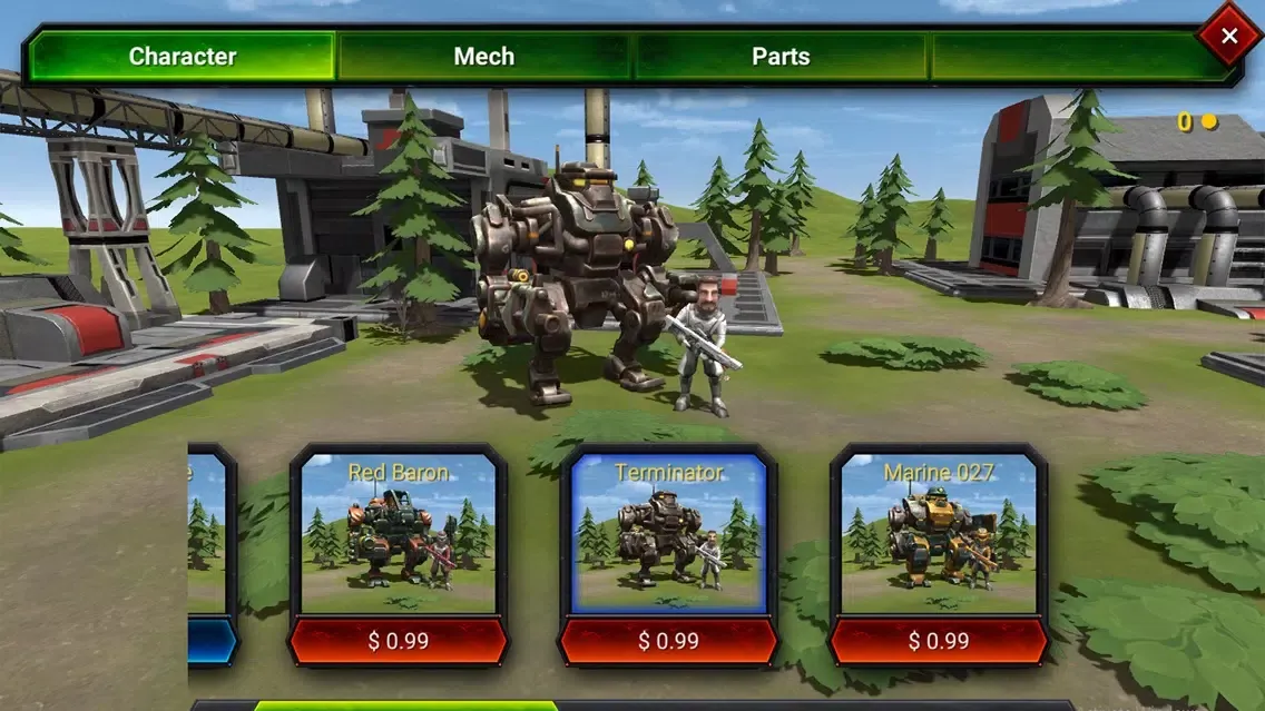 MekaRoyale Online Screenshots