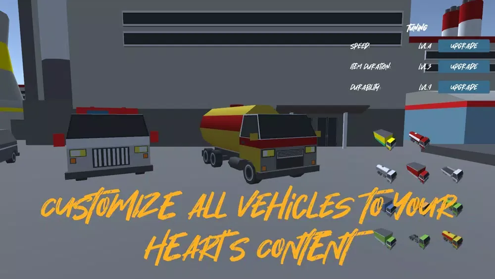 Capturas de tela do Road Rage: Car Crash City