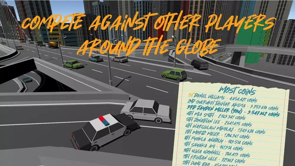 Capturas de tela do Road Rage: Car Crash City