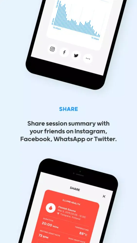 صور Illume Health - Sauna Tracker