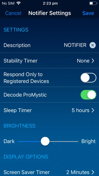 Screenshot di Unifi Thumper