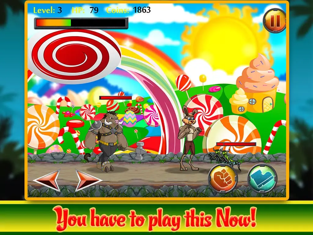 Captures d'écran de Easter Games 2014 - Bunny Egg Treasure Hunt iPad 