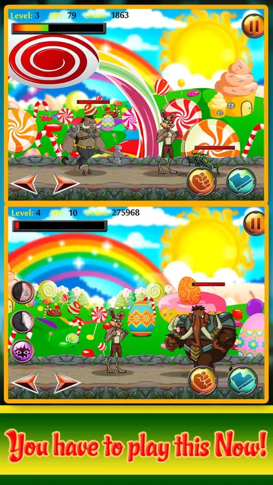 Captures d'écran de Easter Games 2014 - Bunny Egg Treasure Hunt