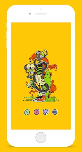 Capturas de pantalla de KAMIJARA Sticker Icon Pack