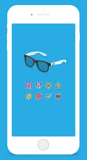 Capturas de pantalla de KAMIJARA Sticker Icon Pack