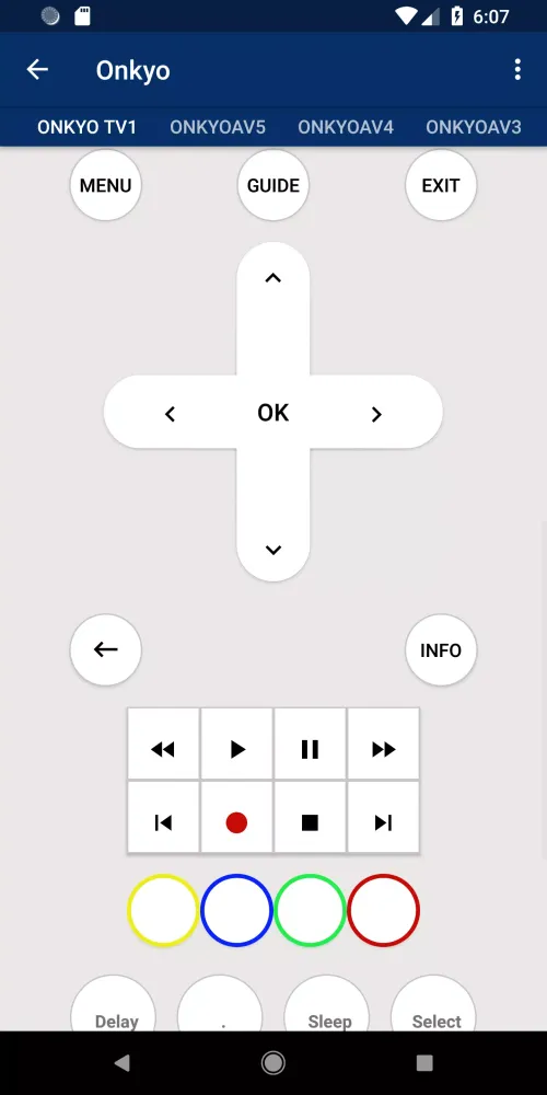 Universal Remote For Onkyo应用截图