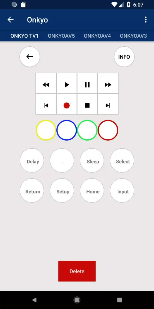 Universal Remote For Onkyo应用截图
