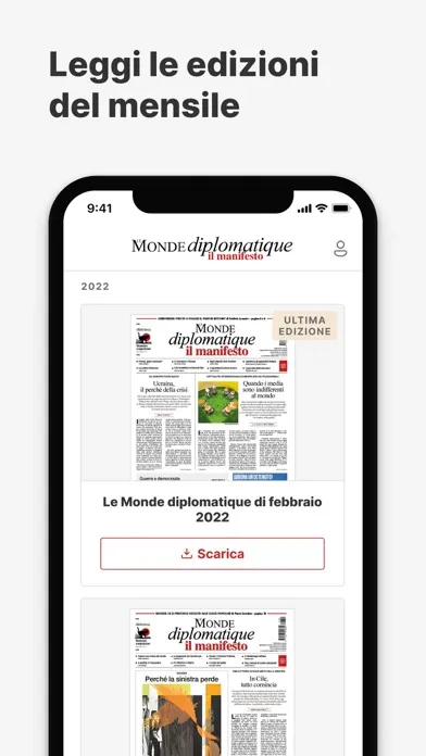 Ảnh chụp màn hình của Le Monde diplomatique Italia