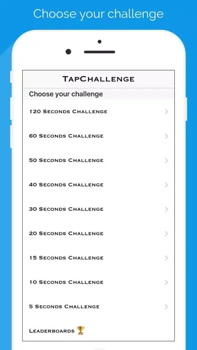 TapChallenge - Finger Exercise স্ক্রিনশট