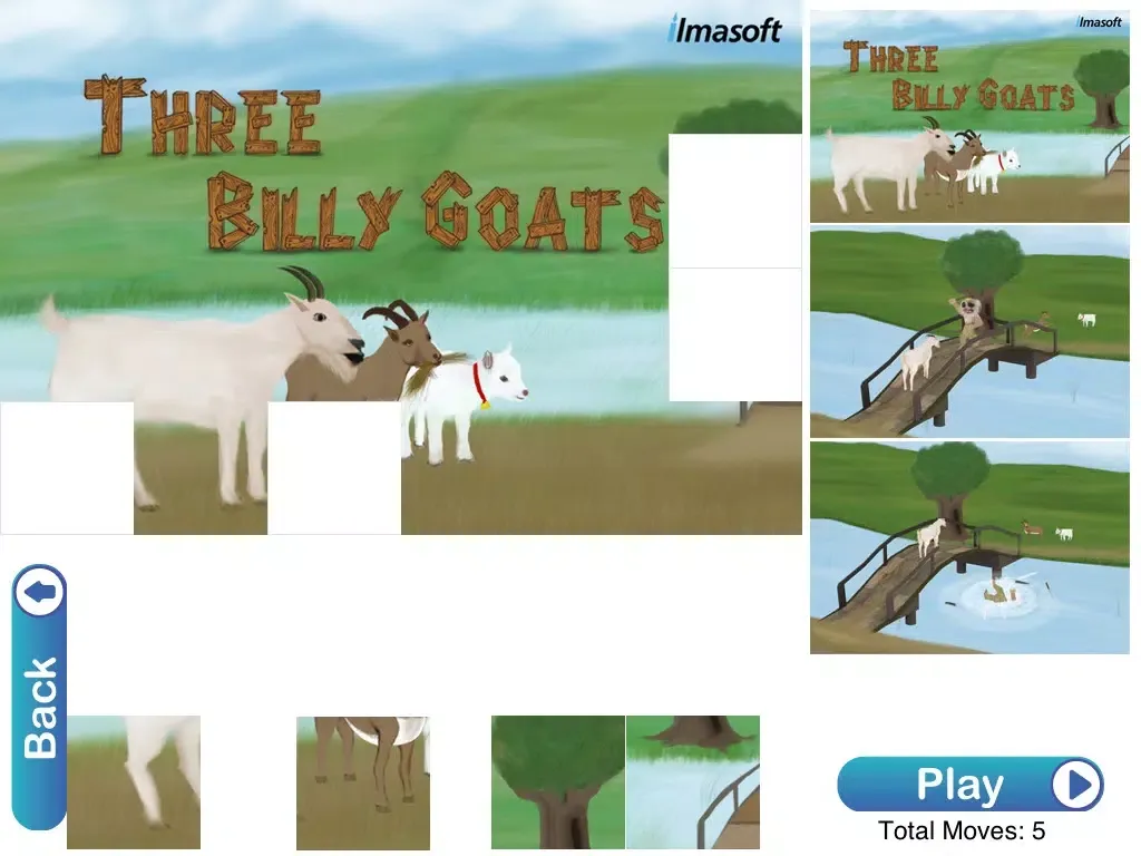 Screenshot di Three Billy Goats HD iPad 