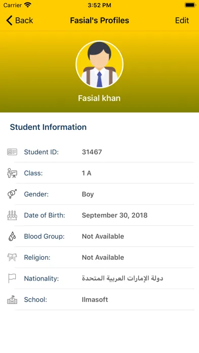 Captures d'écran de Dar Al Safeena Parent App