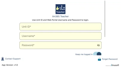 Capturas de tela do ilm365 Teacher App