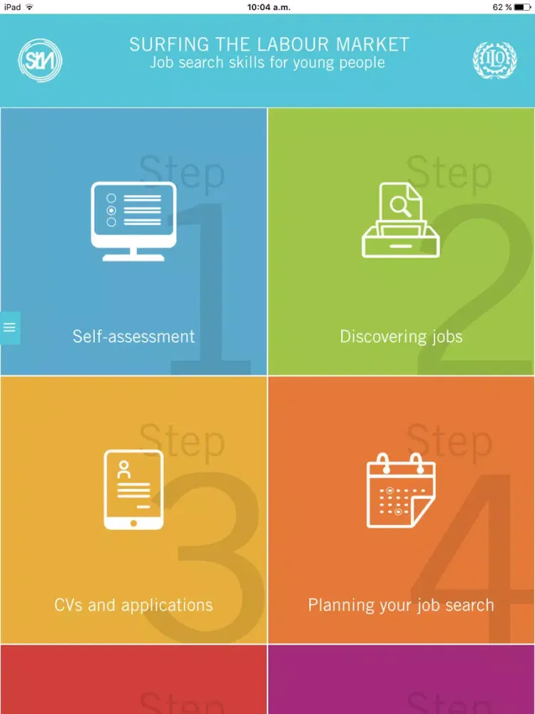 Surfing the labour market iPad  Screenshots