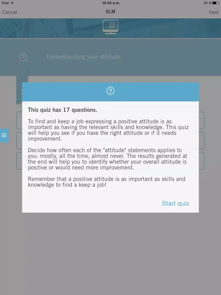 Surfing the labour market iPad  Screenshots