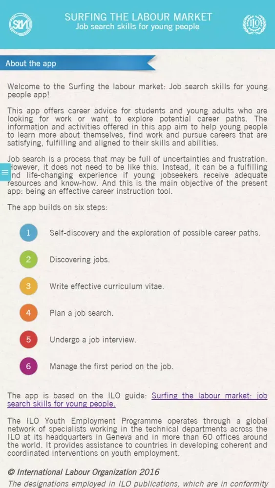 Surfing the labour market Screenshots