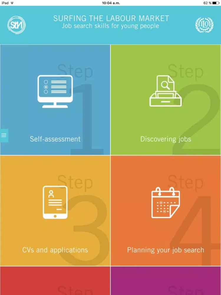 Ảnh chụp màn hình của Surf the Labour Market iPad 
