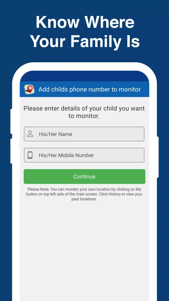 Zrzuty ekranu Track Any Phone