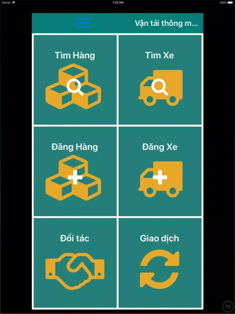 iTrans - Vận tải thông minh iPad  Ekran Görüntüleri