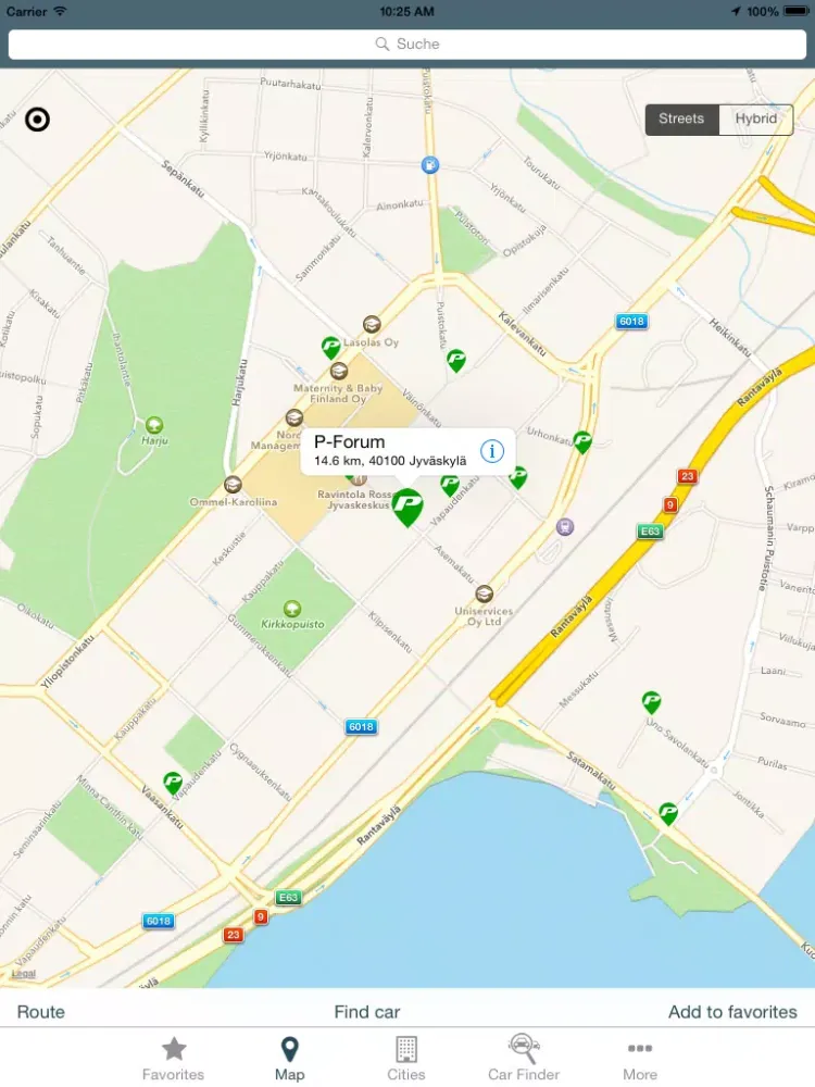 CarP iPad  سکرین شاٹس
