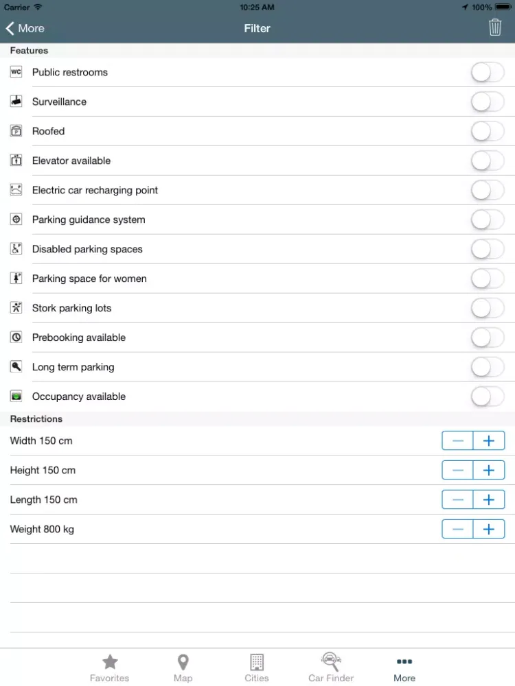 CarP iPad  سکرین شاٹس