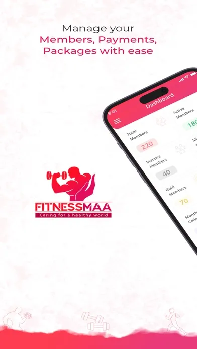 FitnessMaa: Gym Management App スクリーンショット