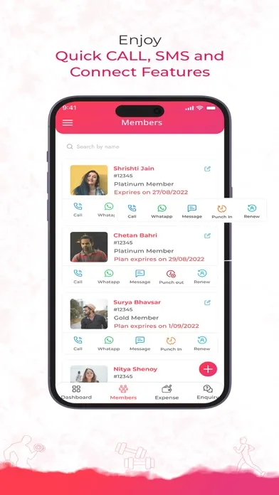 FitnessMaa: Gym Management App スクリーンショット