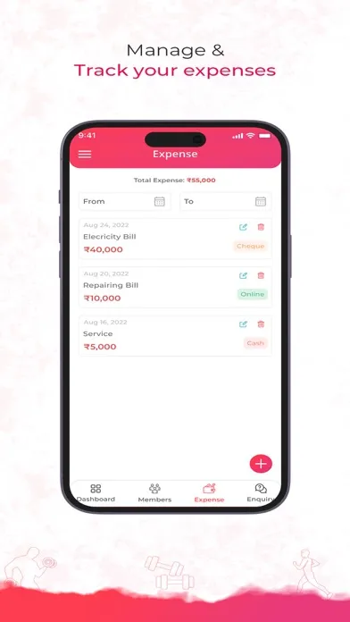 FitnessMaa: Gym Management App スクリーンショット