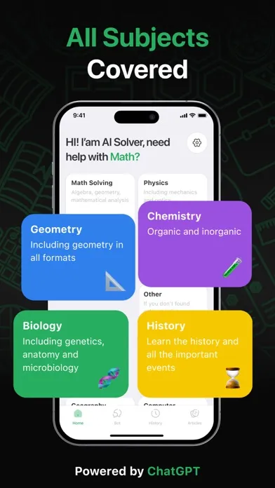 Capturas de pantalla de Solve Homework: AI Math Helper