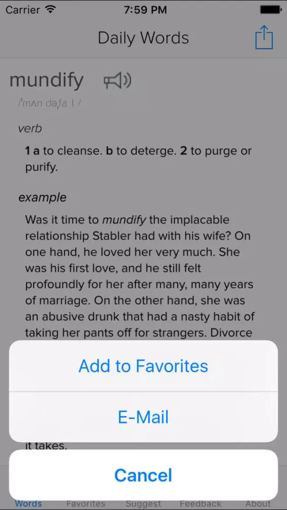 The [CENSORED] Word of the Day应用截图