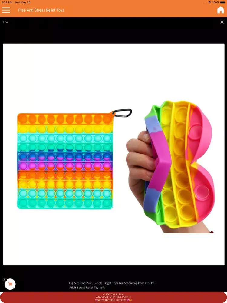 Capturas de pantalla de Anti Stress - Relief Toys iPad 