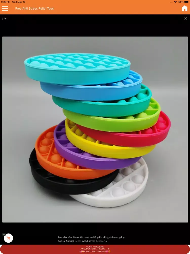 Capturas de pantalla de Anti Stress - Relief Toys iPad 