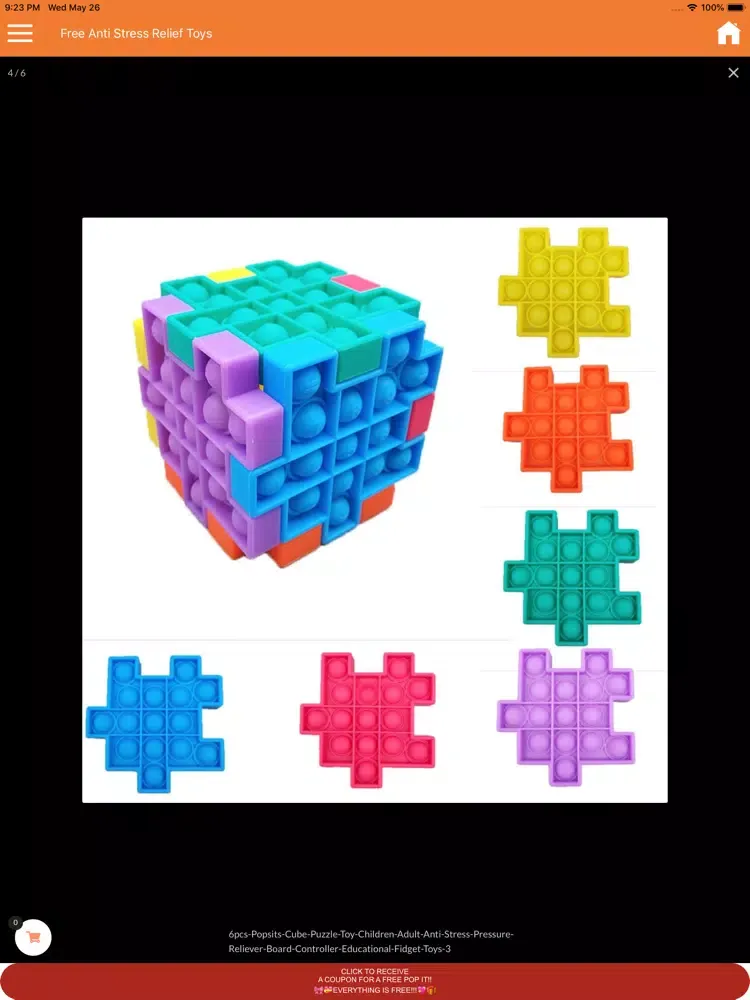 Capturas de pantalla de Anti Stress - Relief Toys iPad 
