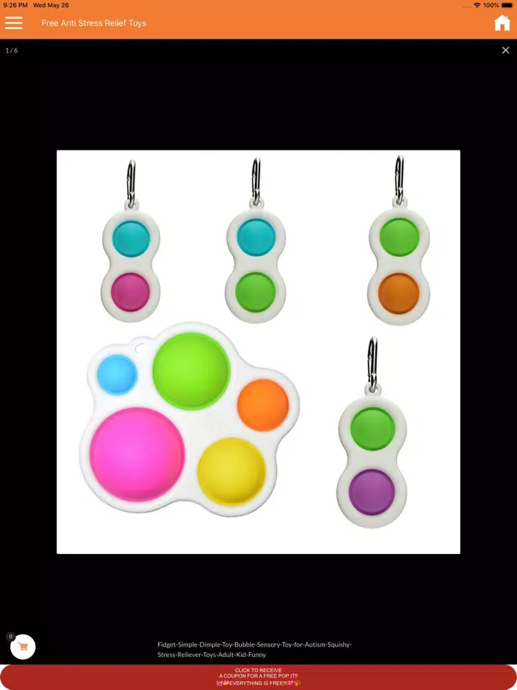 Capturas de pantalla de Anti Stress - Relief Toys iPad 