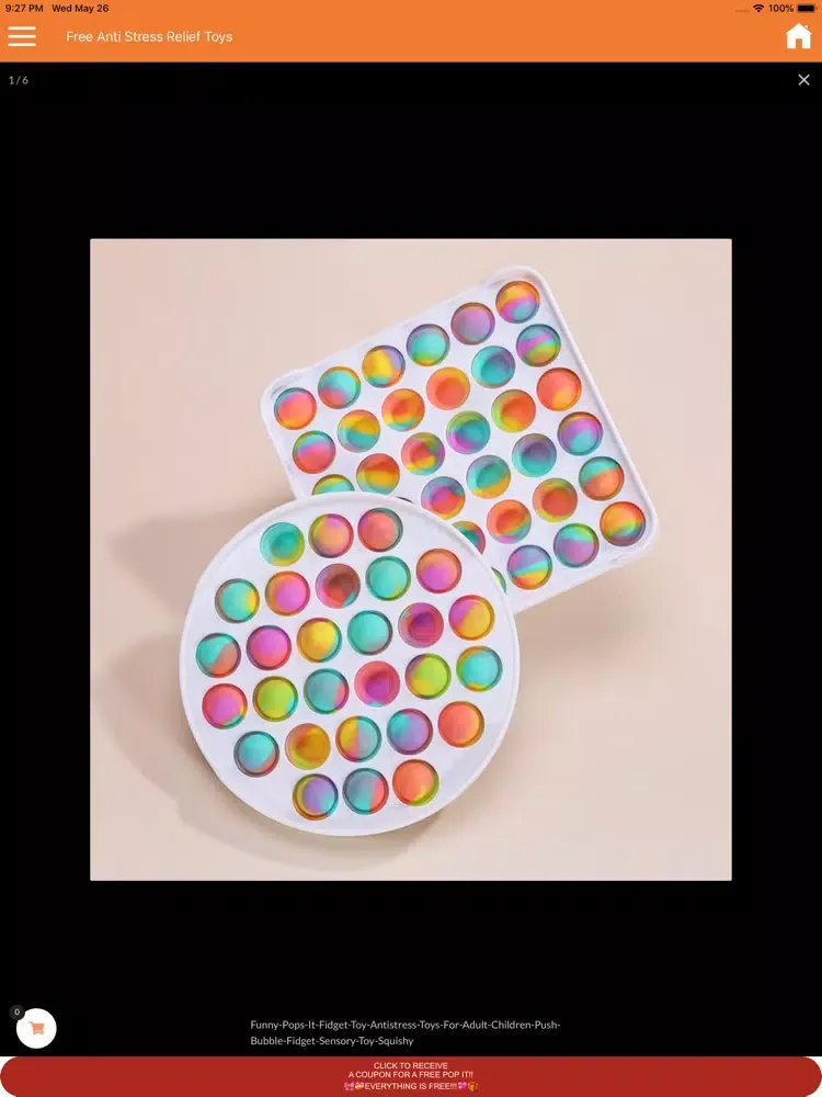 Capturas de pantalla de Anti Stress - Relief Toys iPad 