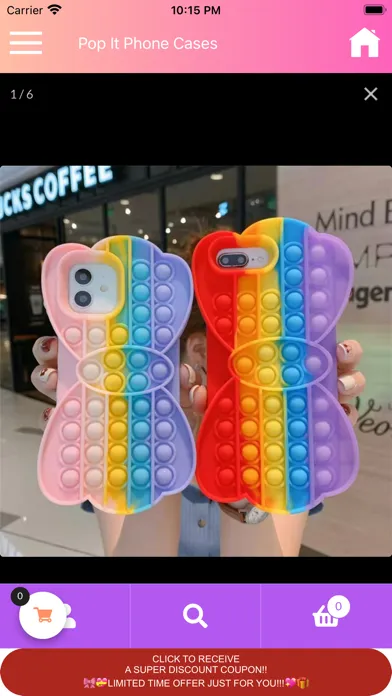 Скриншоты Pop It Phone Cases