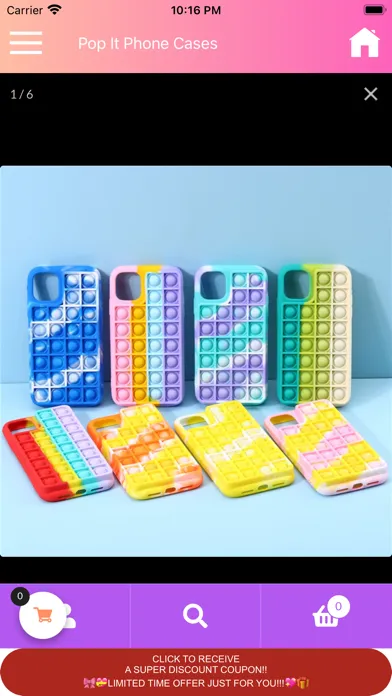Скриншоты Pop It Phone Cases