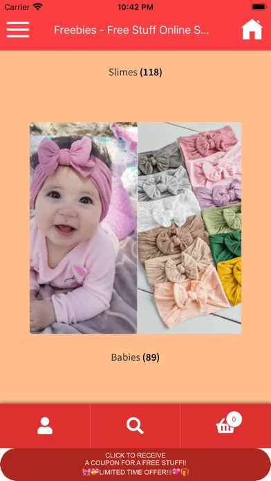 Zrzuty ekranu Freebies App