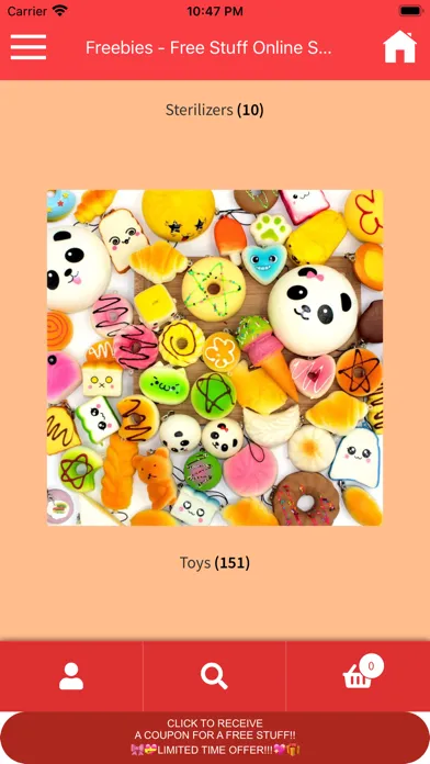 Zrzuty ekranu Freebies App