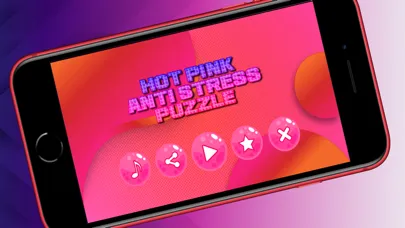 Ảnh chụp màn hình của Hot Pink Anti Stress Puzzle
