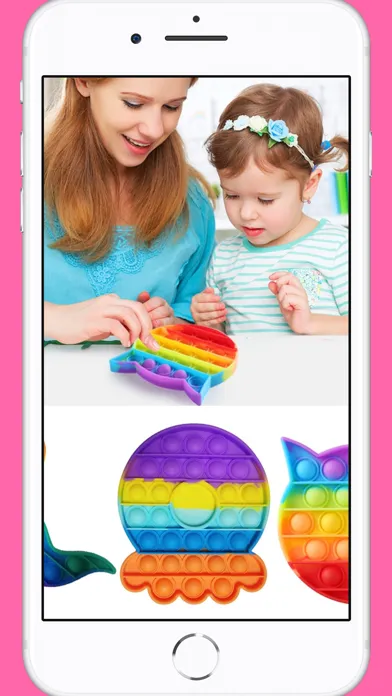Ảnh chụp màn hình của Hot Pink Anti Stress Puzzle