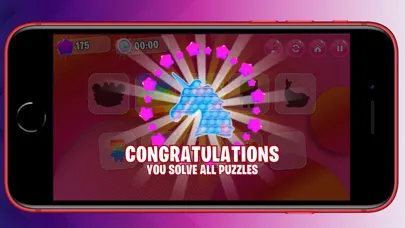 Ảnh chụp màn hình của Hot Pink Anti Stress Puzzle