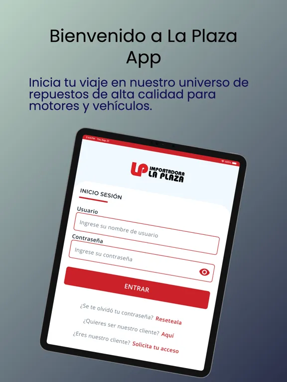 تصاویر La Plaza App iPad 