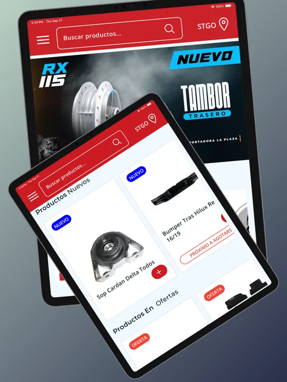 تصاویر La Plaza App iPad 